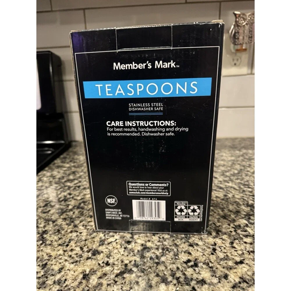 Member's Mark Stainless Steel Teaspoon Set (36 ct.)
